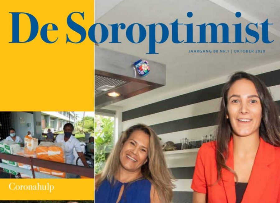 “Moeder en dochter zetten wereldkeuken in voor hulp in coronatijd” in de Soroptimist